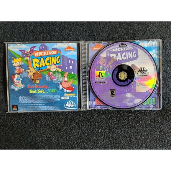 Nicktoons Racing (PS1) CIB Black Label Tested Working EUC! - Picture 2 of 2